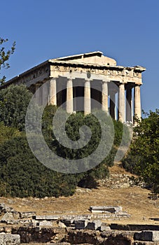 Temple of Hephaestus at Athens, Greece photo