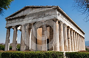 Temple of Hephaestus in Athens/Greece