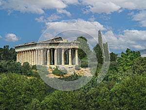 Temple of Hephaestus, Athens, Greece photo