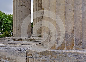 Temple of Hephaestus in Athens, Greece.