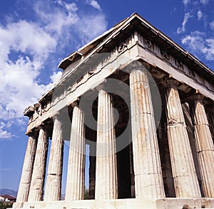 Temple Hephaisteion,Greece, Athens. Ancient Agora. Athens