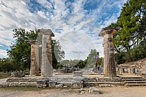Temple of Hera, Olympia photo