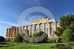 The Temple of Hera, at Selinunte