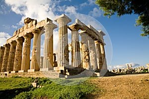 Temple of Hera, Selinunte, Sicily photo