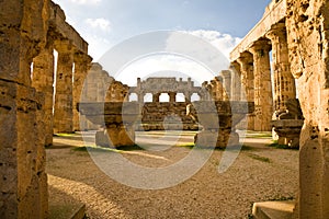 Temple of Hera, Selinunte, Sicily photo