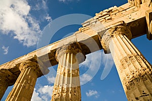 Temple of Hera, Selinunte, Sicily photo