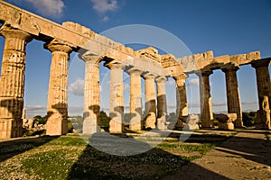 Temple of Hera, Selinunte, Sicily photo