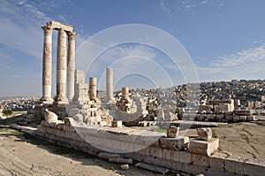 Temple of Hercules in Amman
