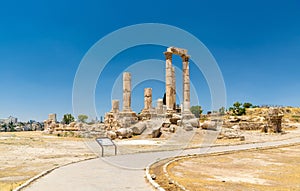 Temple of Hercules at the Amman Citadel, Jabal al-Qal`a