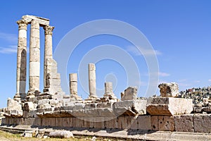 Temple of Hercules in Amman, Jordan