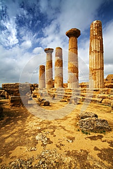 Templo de Hércules Sicilia 