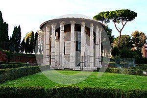 The Temple of Hercules Victor, Rome photo