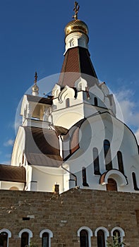 Temple of the holy warrior Feodor Ushakov, Russia church