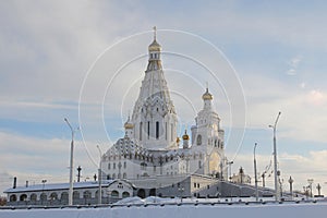 Temple in honor of all the saints in Minsk