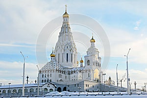 Temple in honor of all the saints in Minsk