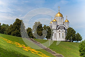 The temple in honor of St. George the Victorious in city Samara.