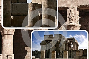 The Temple of Horus in Edfu, a place dedicated to the son of Osiris and Isis, the falcon god