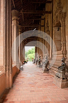 Temple and image buddha