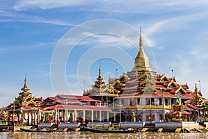 Temple , inle lake in Myanmar (Burmar)