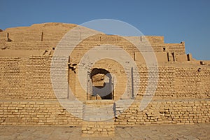 The temple of Inshushinak God in Chogha Zanbil, Iran