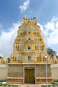The temple inside the famous Mysore Palace photo