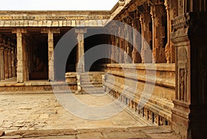 Temple inside halls