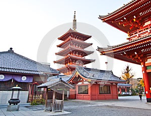 Temple in Japan, Sensoji culture