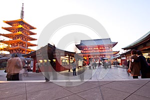 Temple in Japan, Sensoji People