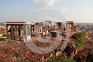 The temple of Jaswant Thada