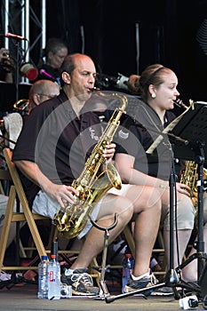 Temple Jazz Orchestra Saxophone