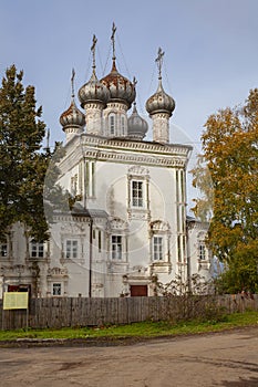 The Temple of John Chrysostom in Vologda