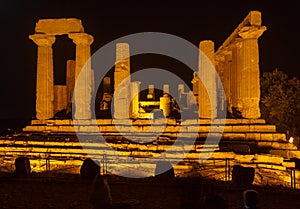 Juno Temple in Agrigento archaeological park photo