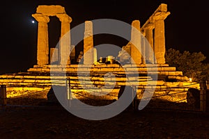 Juno Temple in Agrigento archaeological park photo