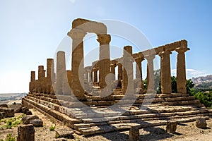 Temple of Juno in the Valley of Temples - Agrigento, Sicily, Italy