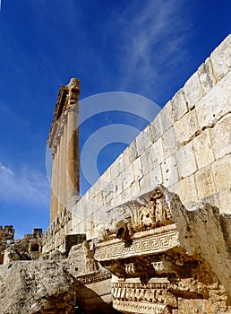 Temple of Jupiter at Baalbek, Lebanon