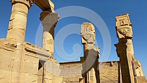 Temple of Kalabsha, Temple of Mandulis. Ancient Egyptian temple, Nubian temple in Egypt