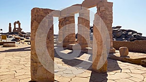 Temple of Kalabsha, Temple of Mandulis. Ancient Egyptian temple, Nubian temple in Egypt