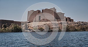 The Temple of Kalabsha (Temple of Mandulis) in Aswan , Egypt. External view from Nile river