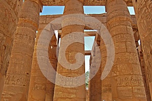 The Temple of Karnak, Egypt