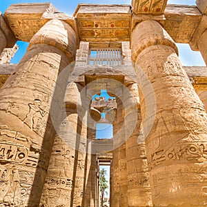 Temple of Karnak, Luxor, Egypt.