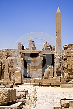 Temple of Karnak obelisks