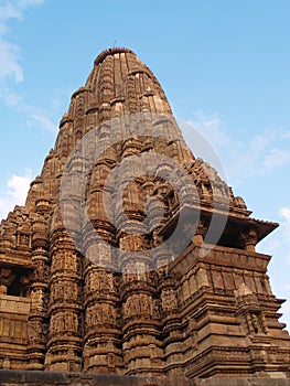 Temple in Khajuraho. Madhya Pradesh