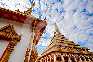 Temple in Khon Kean province, Thailand