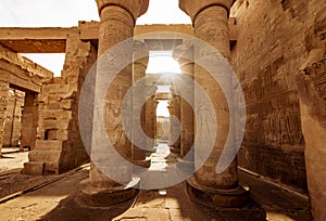 Temple of Kom Ombo dedicated to God Sobek in upper Egypt built in the times of the Ptolemy Dynasty