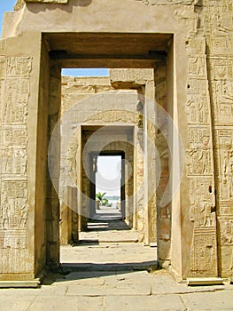 Temple of Kom Ombo, Egypt, dated 2th Century BC photo