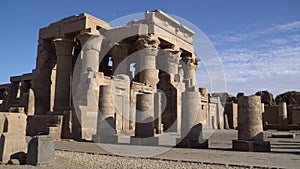 Temple of Kom Ombo. Kom Ombo is an agricultural town in Egypt famous for the Temple of Kom Ombo. Egypt