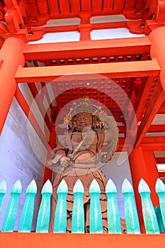 Temple in Kongobu-ji Danjo Garan area, a historical Buddhist temple complex at Koyasan, Koya,