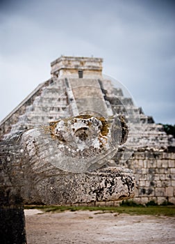 Temple of Kukulcan at Chichen Itza, Mexico