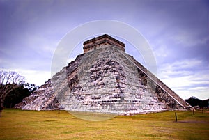 Temple of Kukulcan at Chichen Itza, Mexico