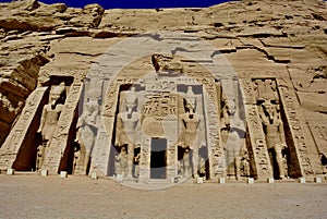 Temple of the lady of Ramses, Abu Simbel Egypt